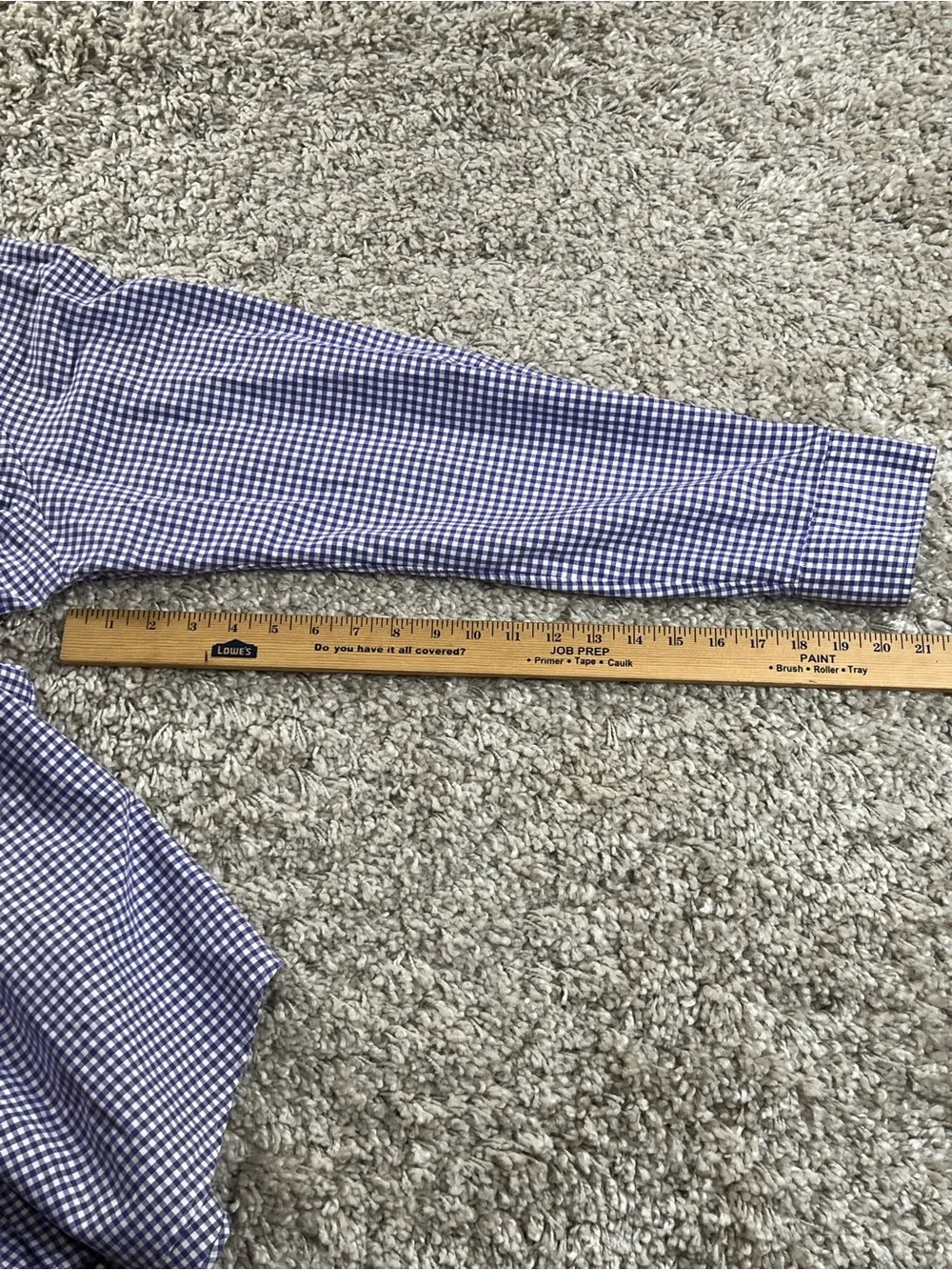 Polo by Ralph Lauren lavender and White Gingham Button-Down Shirt